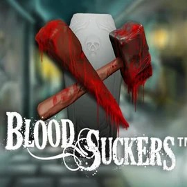Slots logo of Blood Suckers from NetEnt at Wyns Casino
