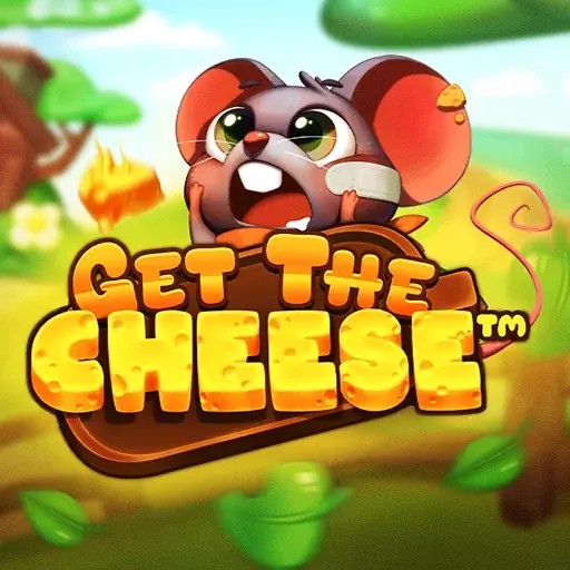 Get The Cheese online game logo by Hacksaw Gaming on wynsscasino.com