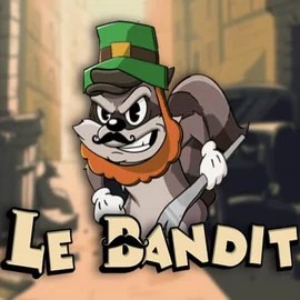 Official Slots logo: Le Bandit by Hacksaw Gaming at Wyns Casino