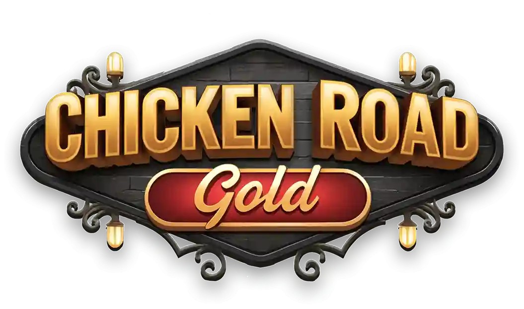 Chicken Road Gold online game logo by InOut on wynsscasino.com