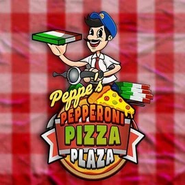 Peppe’s Pepperoni Pizza Plaza by Pragmatic Play, showcased at wynsscasino.com – game logo