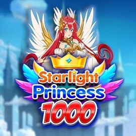 Starlight Princess 1000 online game logo by Pragmatic Play on wynsscasino.com
