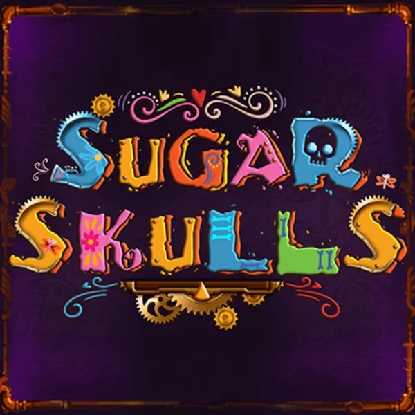 Sugar Skulls logo by Booming Games at Wyns Casino