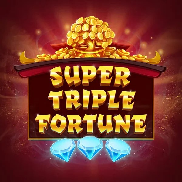 Super Triple Fortune slot visual from Greentube available on wynsscasino.com