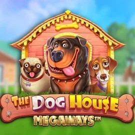 The Dog House Megaways slot logo by Pragmatic Play at Wyns Casino