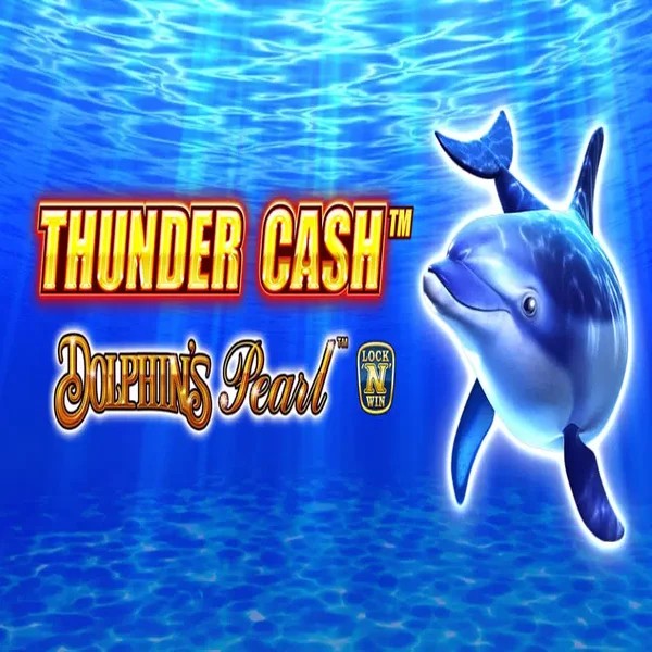 Thunder Cash Dolphins Pearl logo by Novomatic Wyns Casino